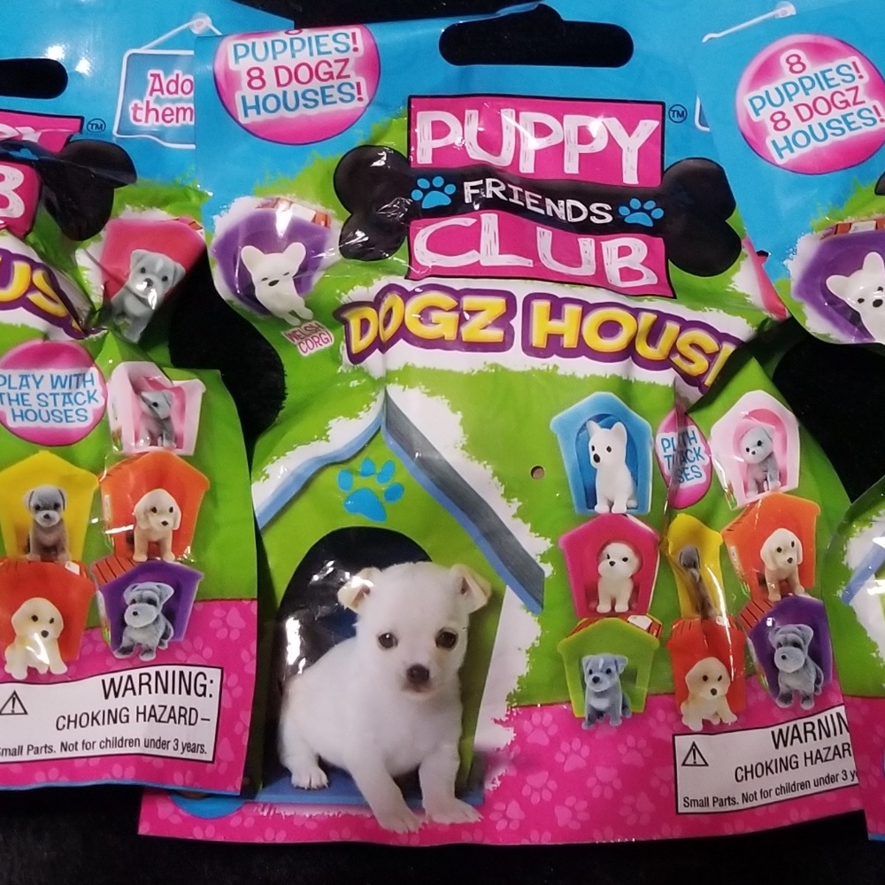 Puppy Friends Club Dogz House Surprise Toy 1 pack